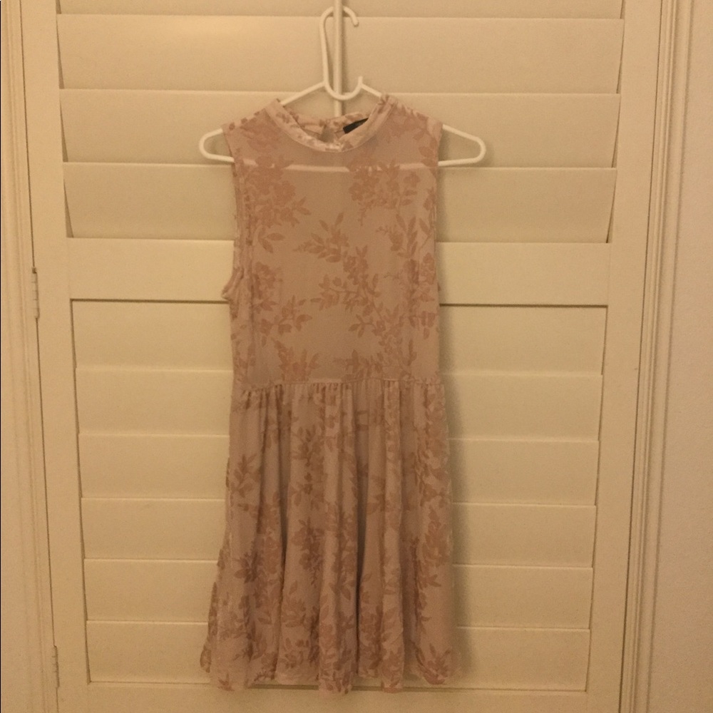 Forever 21 pink sleeveless dress